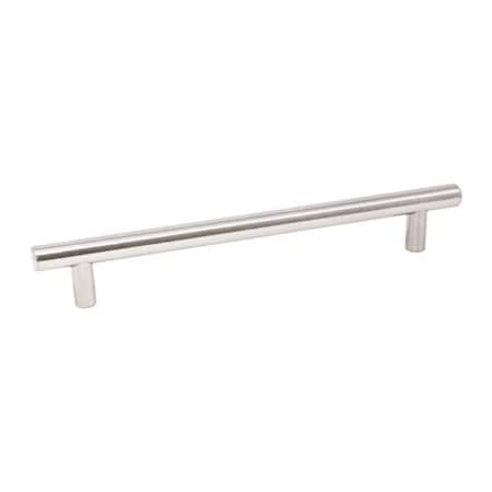 Crown 9-1/2" Bar Cabinet Pull with 7-1/2" Center to Center with 1-3/4 in Breakaway Screw Satin Nickel Finish CHP242SN